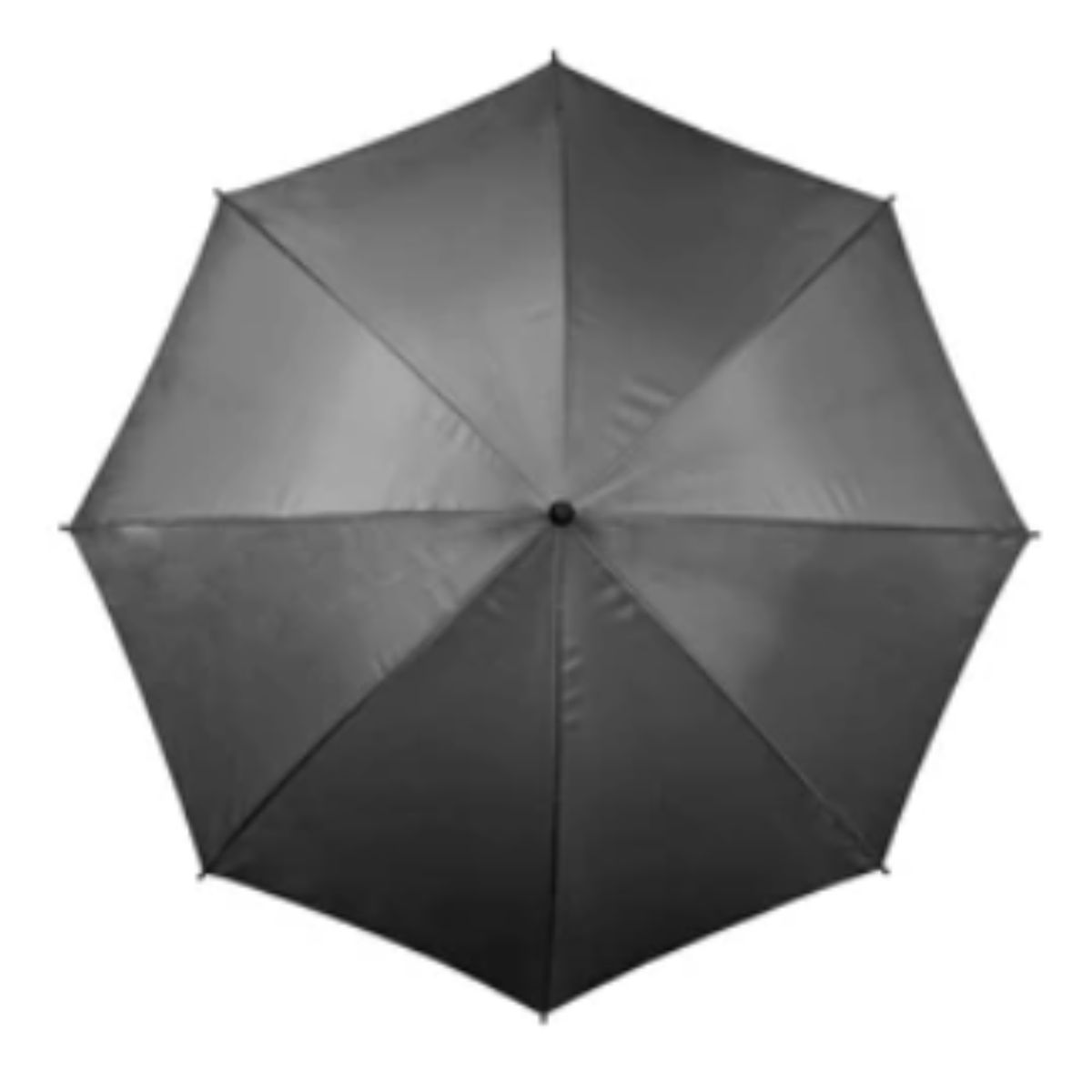 GENERICO - Paragua Negro Solido Para Lluvia
