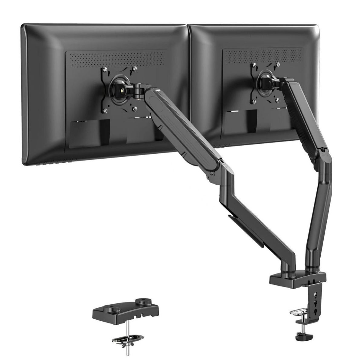 GENERICO - Soporte Ergonómico De Mesa Para Tvmonitor 2 Brazos 17-27