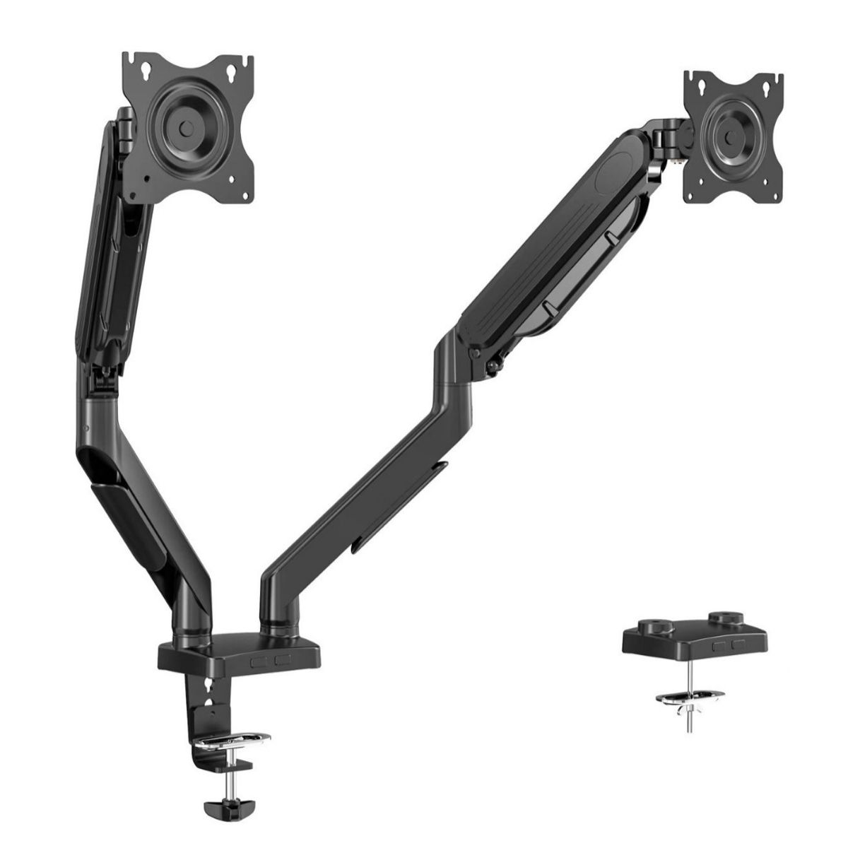 GENERICO - Soporte Ergonómico De Mesa Para Tvmonitor 2 Brazos 17-27