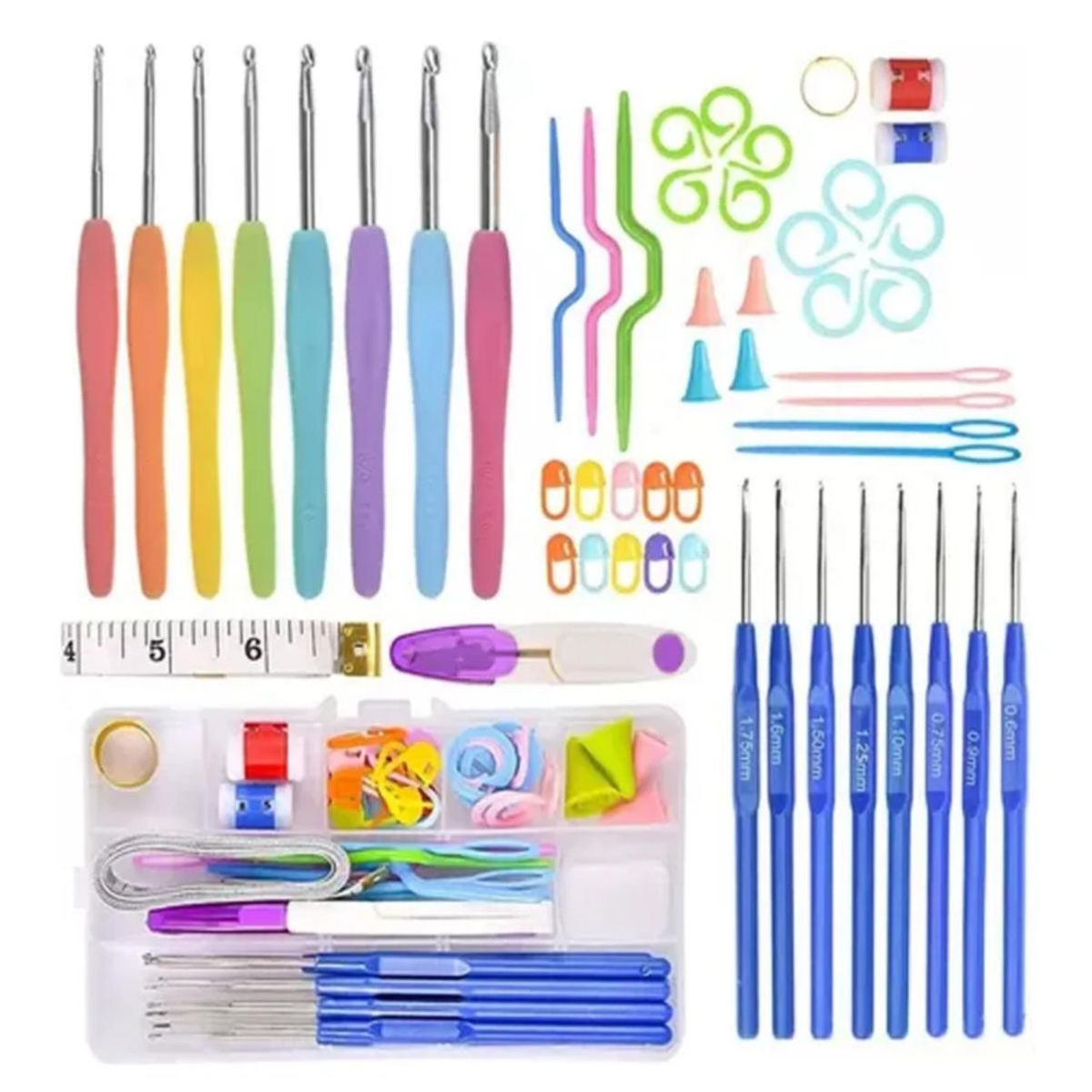 ATURE - Kit De Ganchillo Completo - Accesorios Tejer Crochet