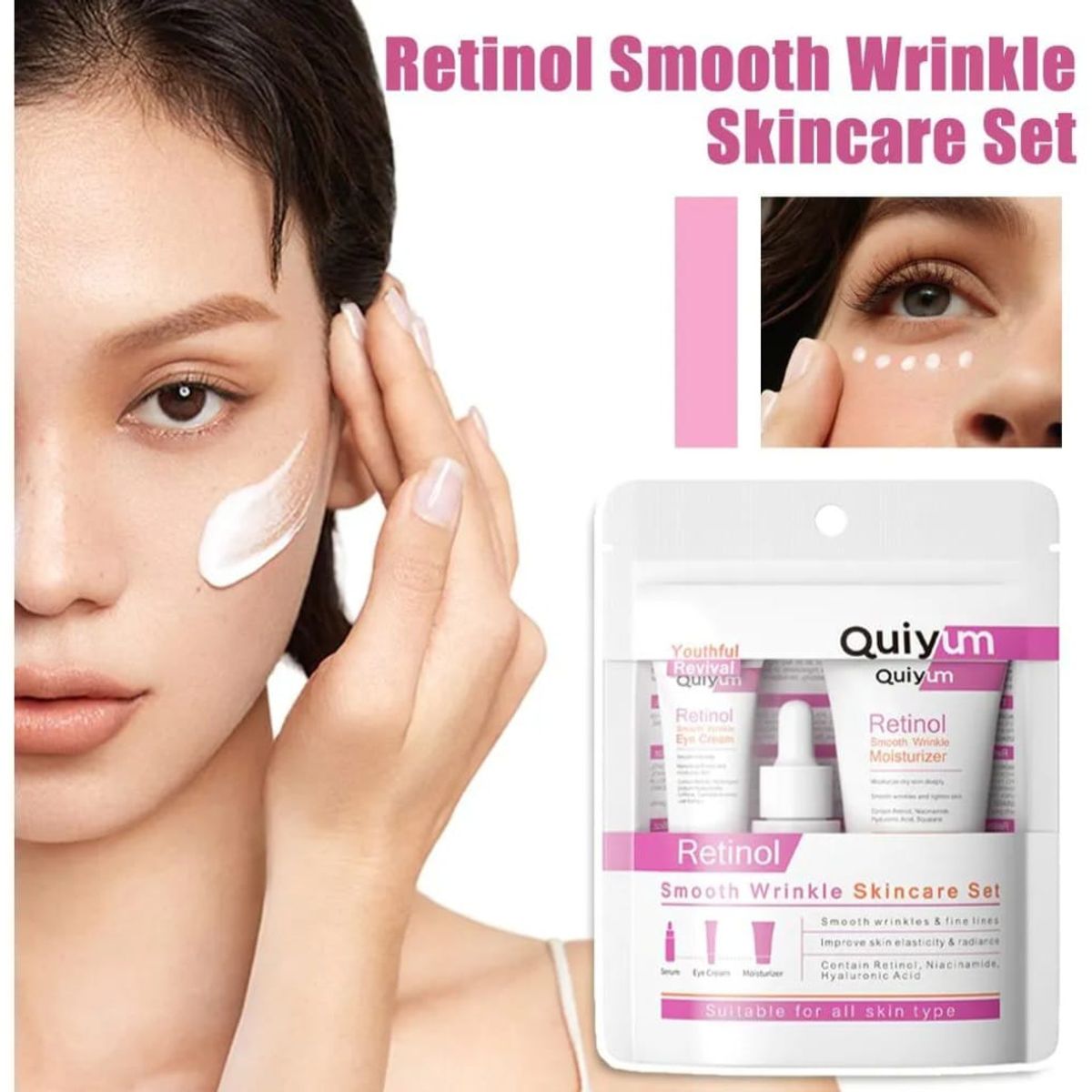 GENERICO - Set Cuidado Facial  Antiedad Retinol