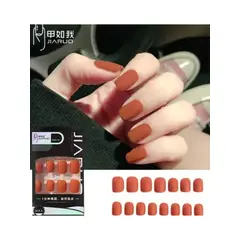 GENERICO - Uñas Press On Manicura Kit Uñas Postizas Color Ladrillo54