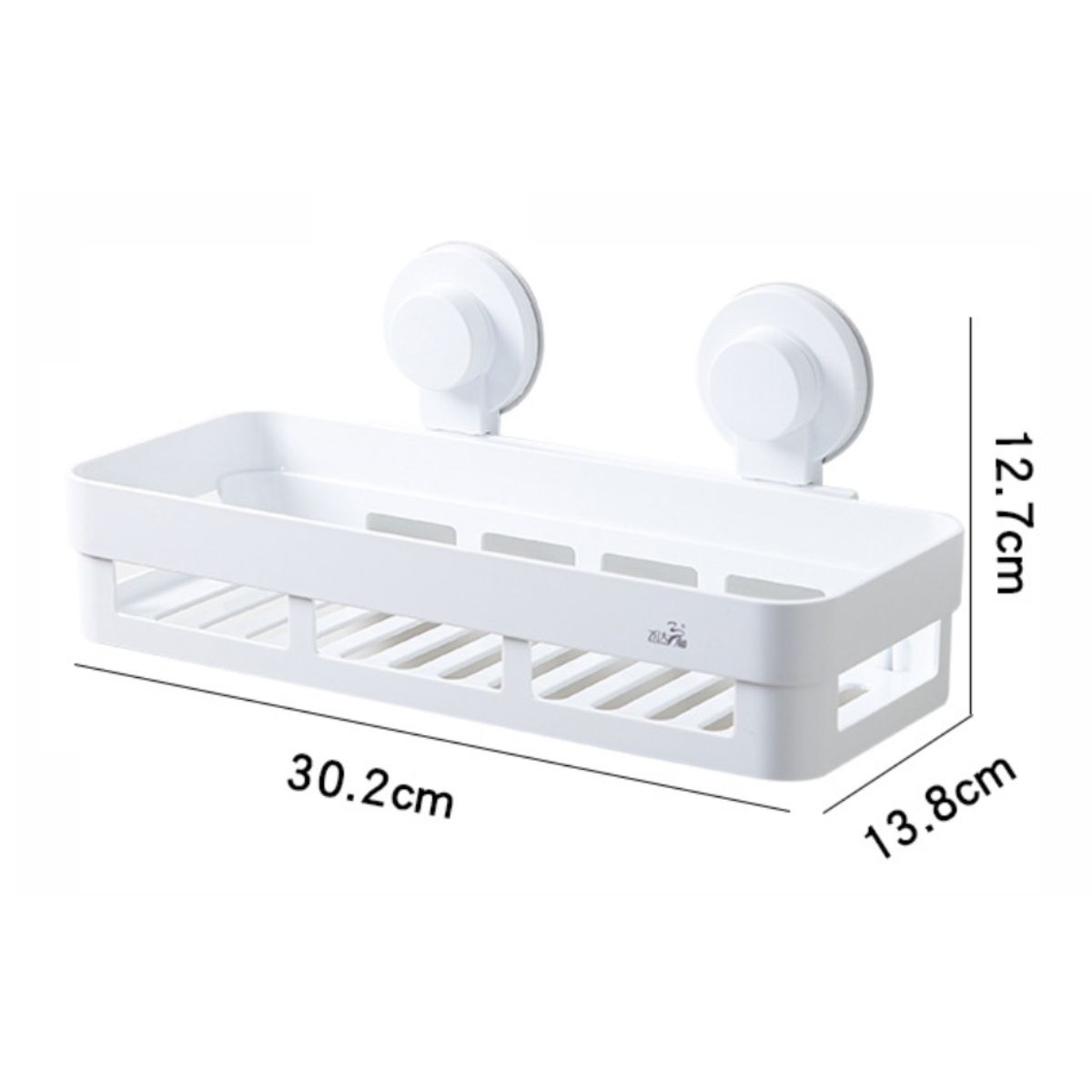 ATURE - Estante De Baño Con Ventosas Sin Taladrar Color Blanco