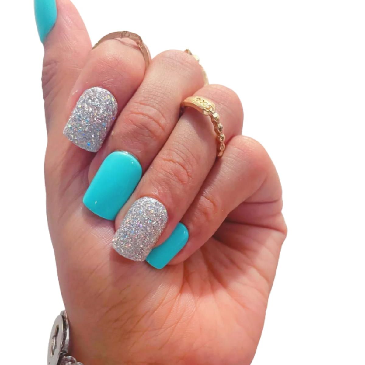 GENERICO - Uñas Press On Manicura Kit Uñas Postizas Color B13