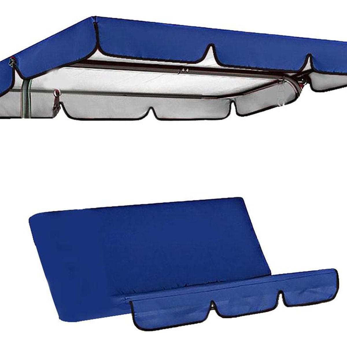 U BUY - Juego De Fundas De Columpio De 3 Asientos, Cubierta Detoldo