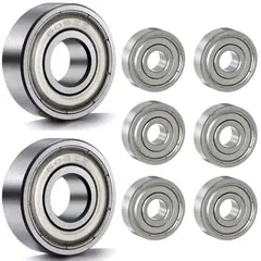KUANGYE - Rodamientos 608zz Set De 8 Unidades Skate Spinner Cnc