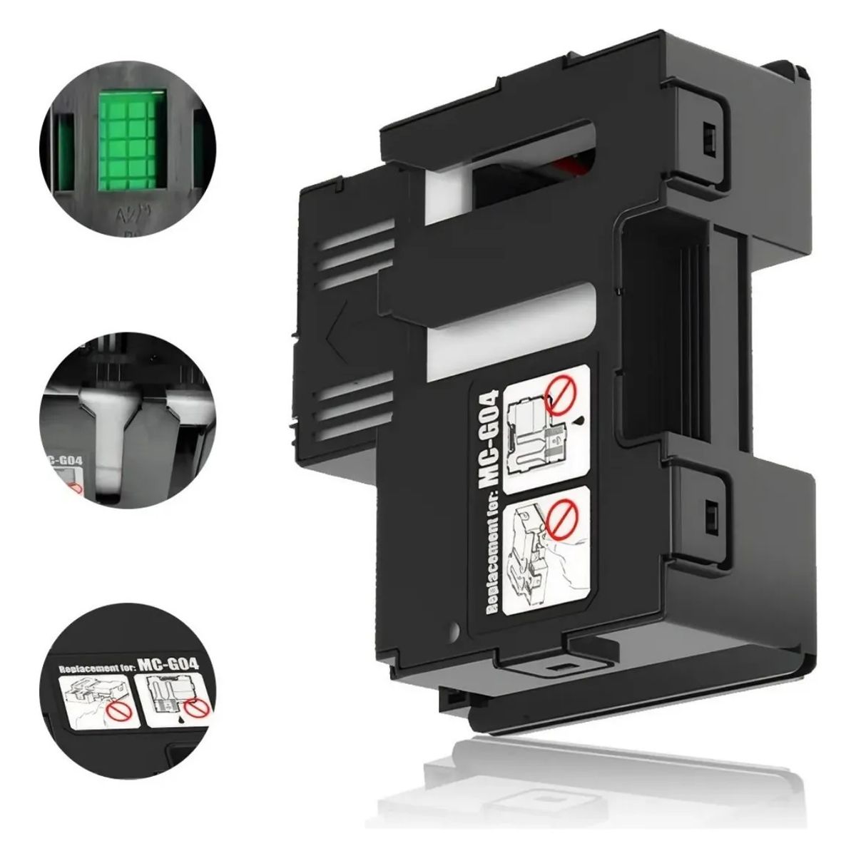 KUANGYE - Tanque Caja Mantenimiento Mc-g04 Para Canon Pixma 3170 4170 2170