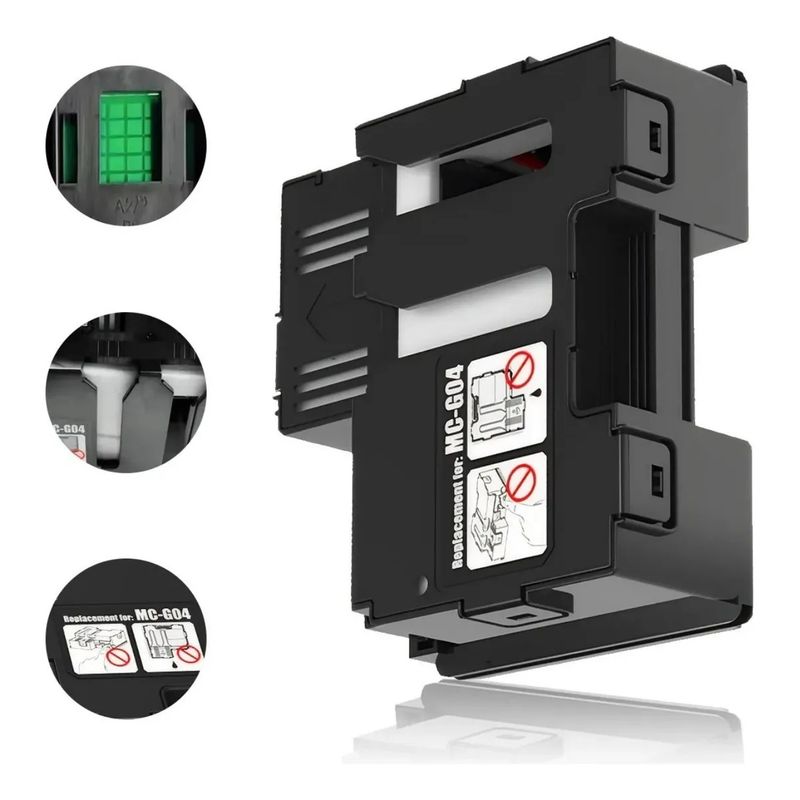 KUANGYE - Tanque Caja Mantenimiento Mc-g04 Para Canon Pixma 3170 4170 2170