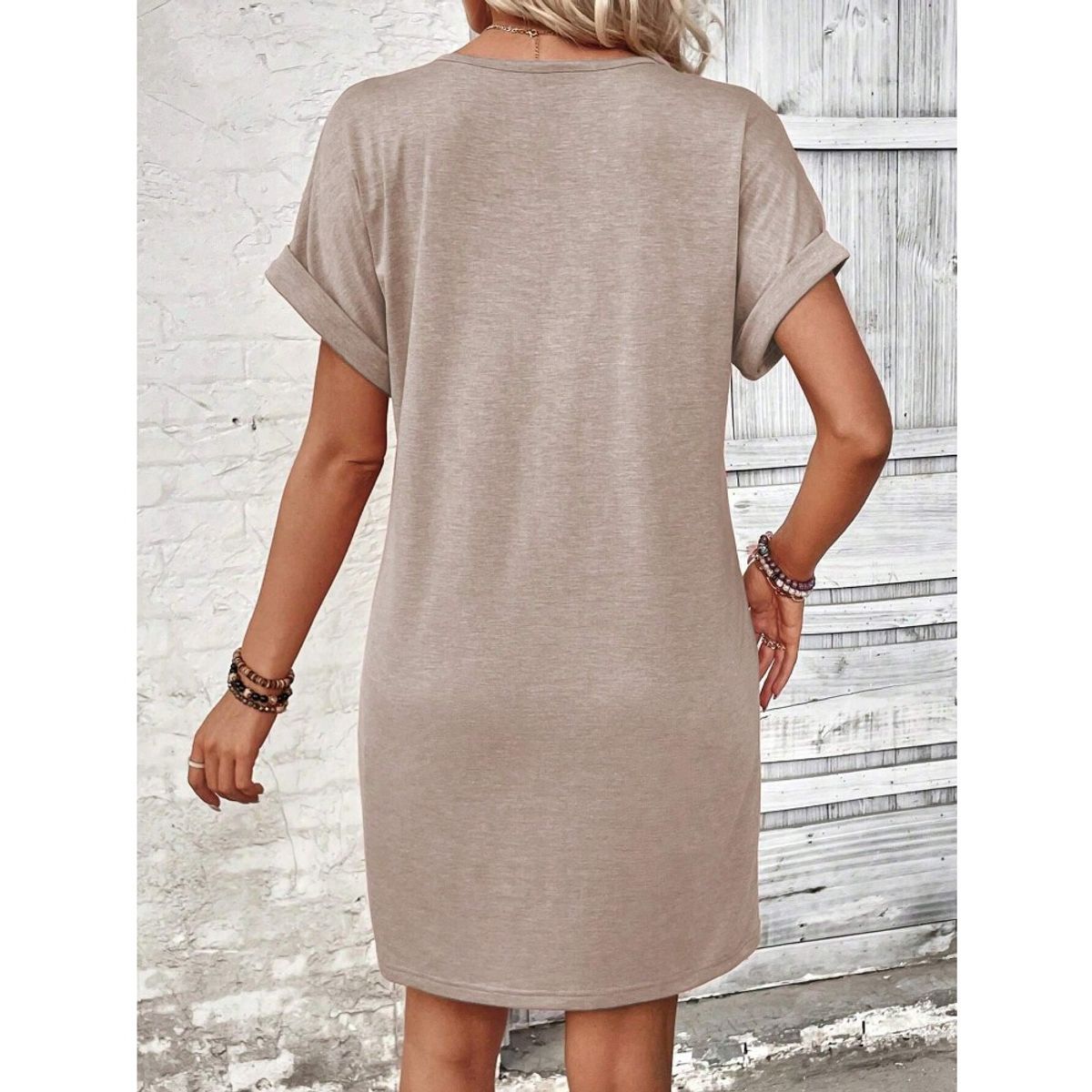 GIOIO - Vestido Mujer Marrón
