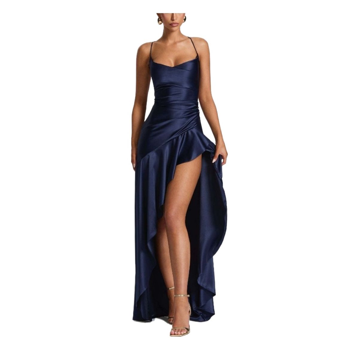 GIOIO - Vestido Mujer Casual Versátil y Cómodo Azul