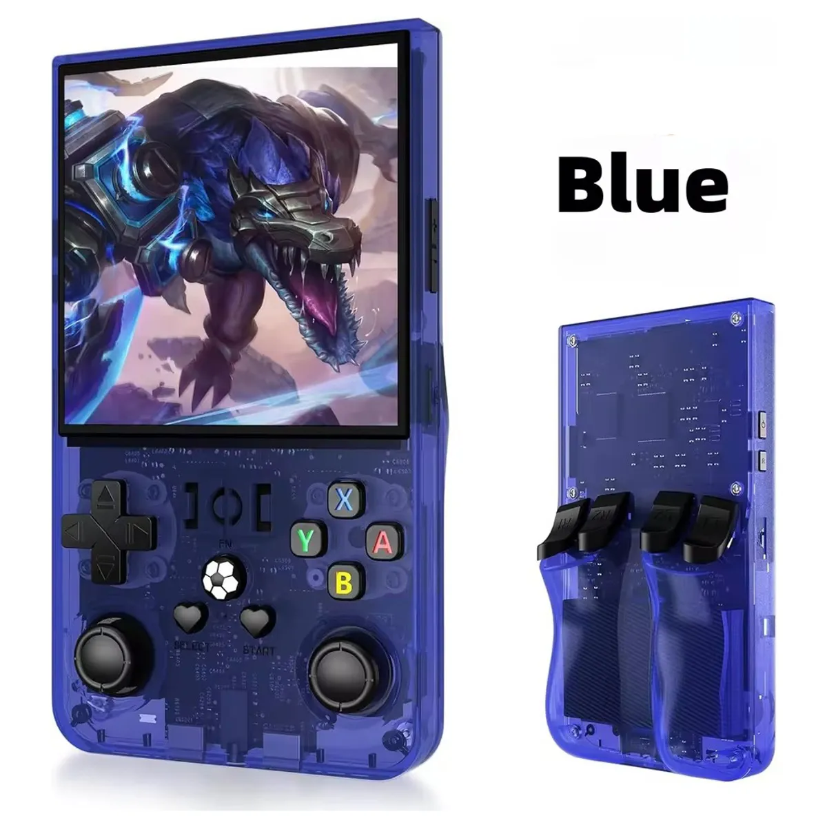 CORRERREY - Consola de videojuegos portátil Retro R36 PRO de sistema Linux