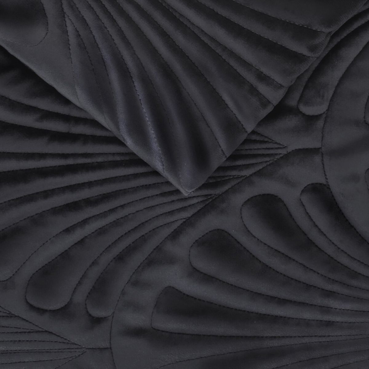 MALLORCA - Quilt Liso Velvet Paris Grafito King