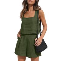 Conjunto de Verano Mujer y Cómodo Verde
