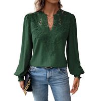 Blusa Mujer Casual Ajustada Elegante Verde