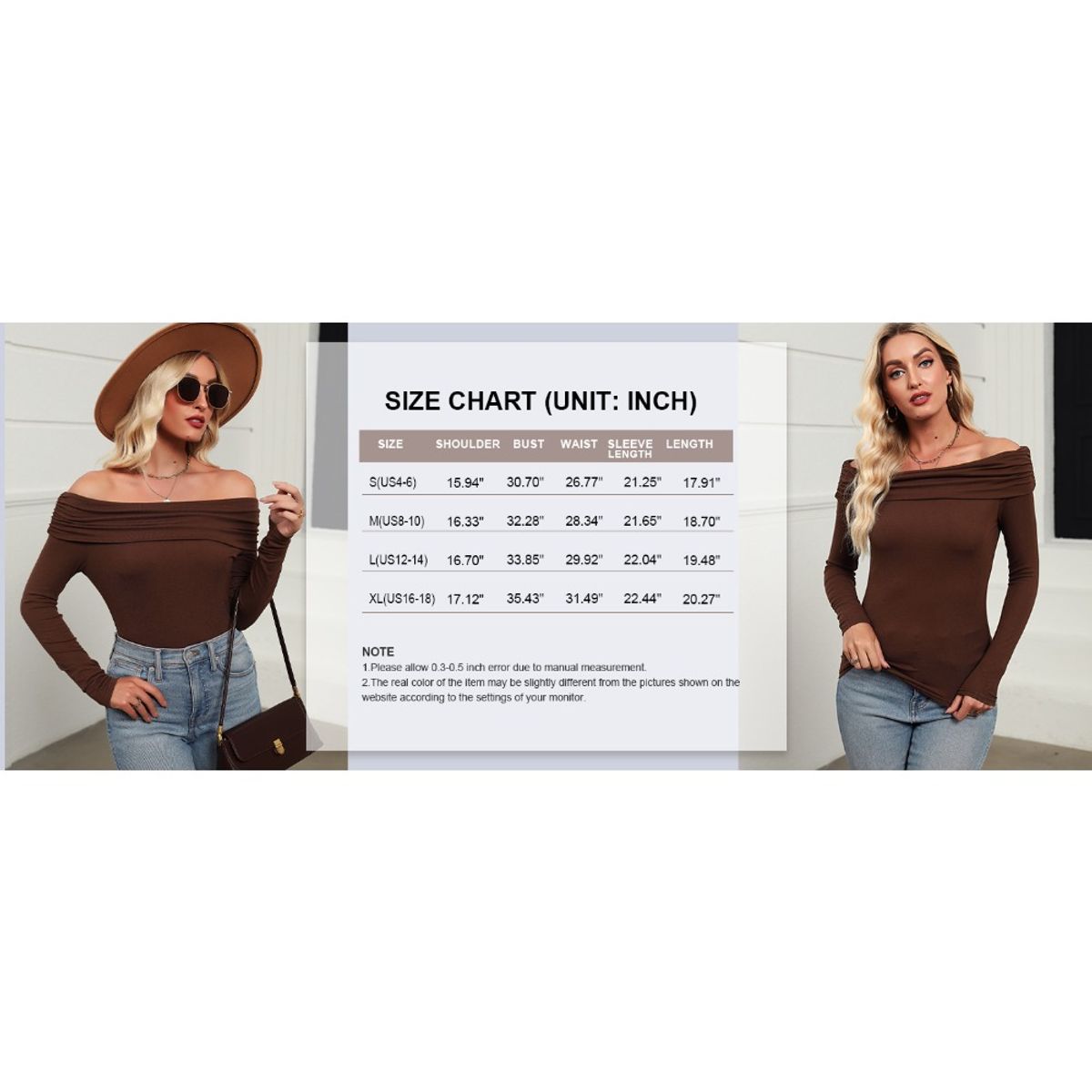 GIOIO - Blusa Mujer Casual Ajustada Elegante Negro