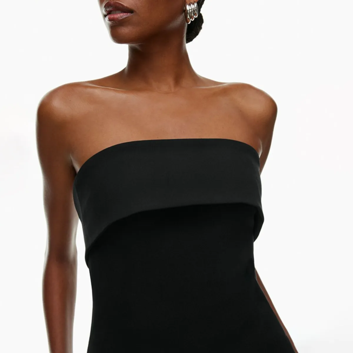 GIOIO - Blusa Mujer Casual Ajustada Elegante Negro