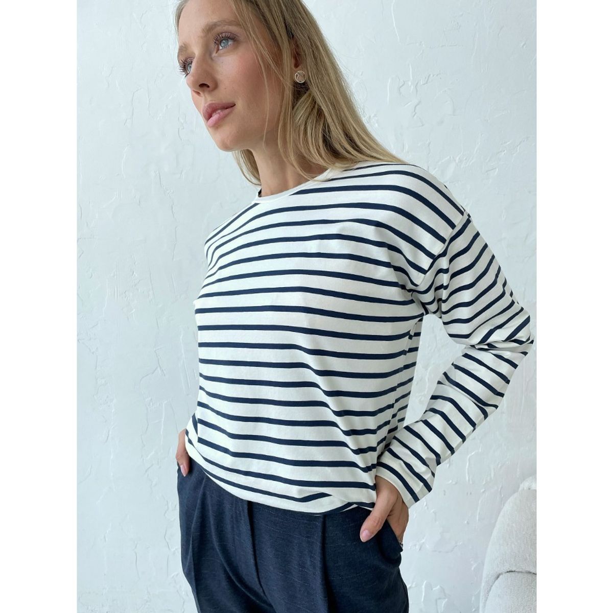 GIOIO - Blusa Mujer Casual Ajustada Elegante Blanco