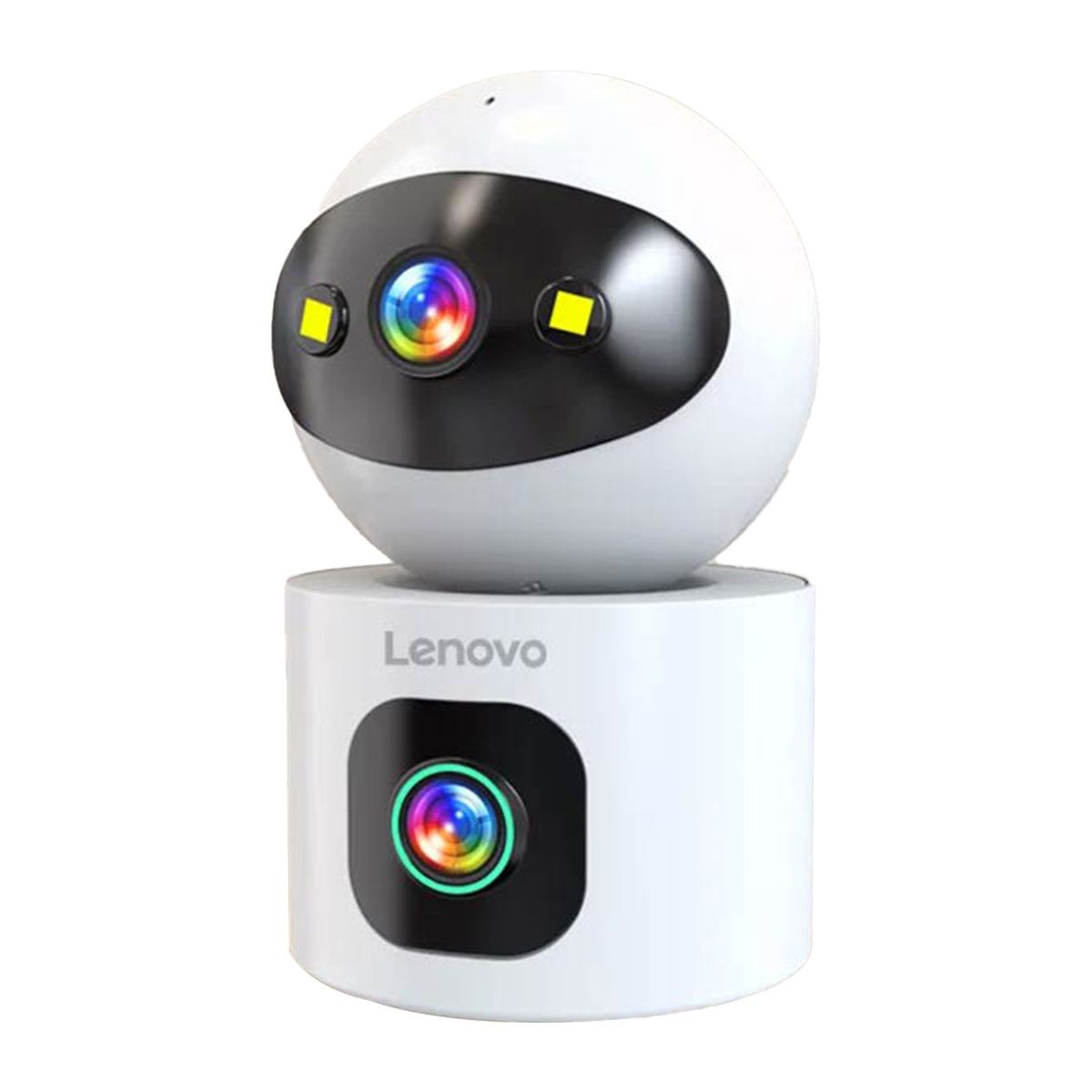 PUREPOWER - Cámara de seguridad inteligente de doble lente de 360 grados