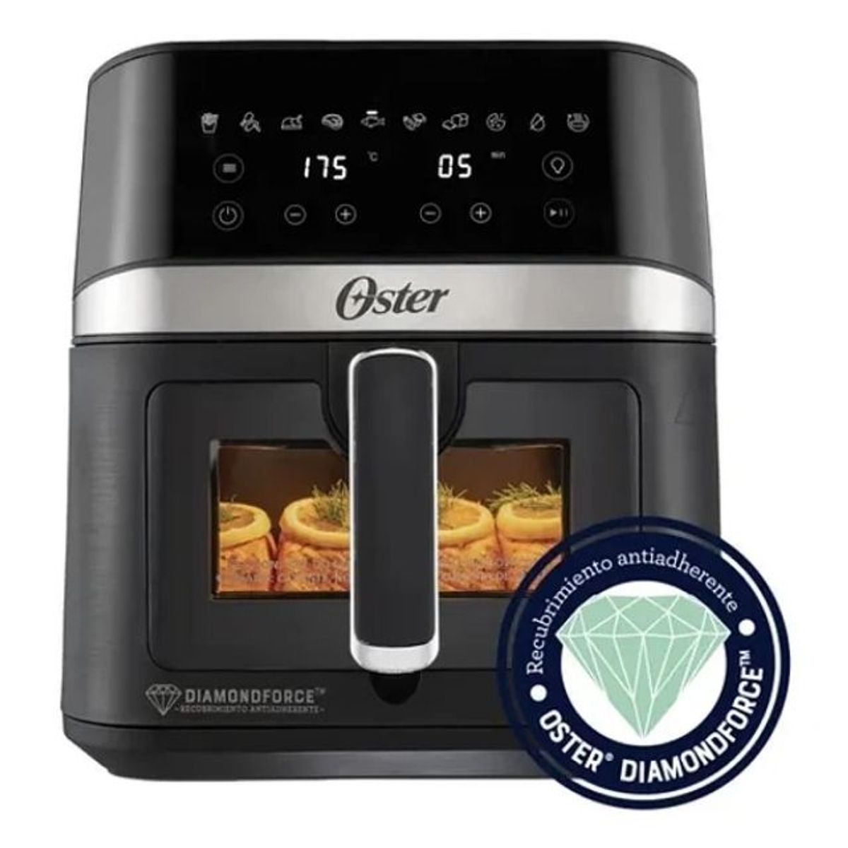 OSTER - Freidora De Aire Digital Recubrimiento Oster Diamondforce 6L