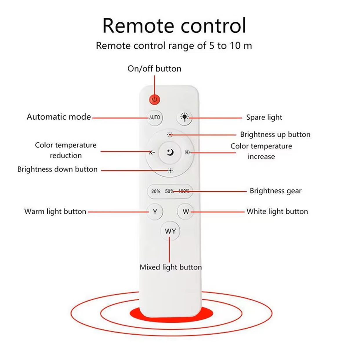 STARTECHOFFICE - Aro LED de 45cm 3 soportes control remoto y atril de 2.10 mts