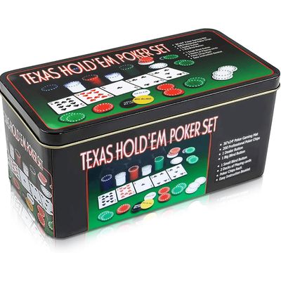 Imagen 2 del producto Set de Poker Profesional 200 Fichas con Maletín y Paño