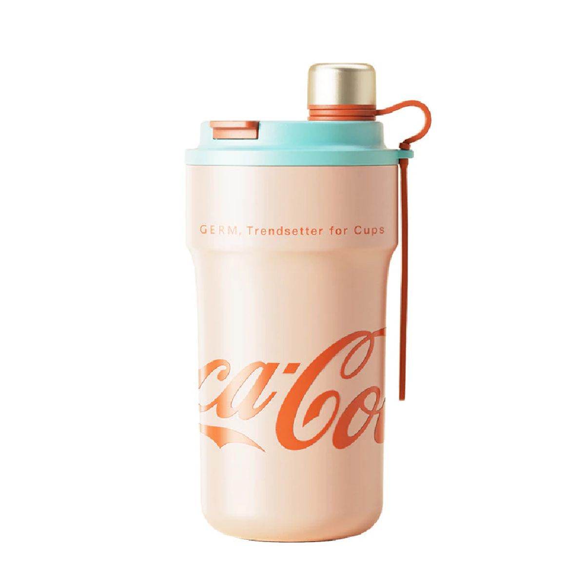 COCA COLA - COCA COLA GERM Termo Paipai Termo Clásico Oficial 650ml Frío O Caliente Vaso Térmico Naranja