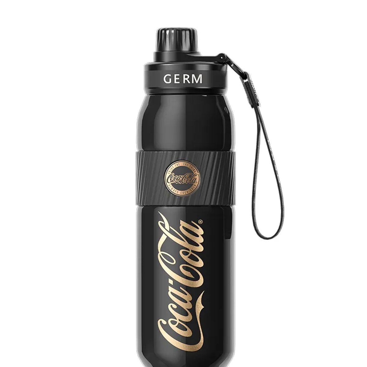 COCA COLA - COCA COLA X GERM Termo Energía Clásico Oficial 580ml  Frío O Caliente Vaso Térmico Negro