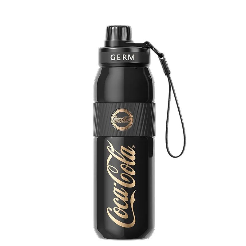 COCA COLA - COCA COLA X GERM Termo Energía Clásico Oficial 580ml  Frío O Caliente Vaso Térmico Negro