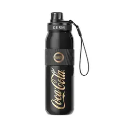 COCA COLA - X GERM Termo Energía Clásico Oficial 580ml Frío O Caliente Vaso Térmico Negro