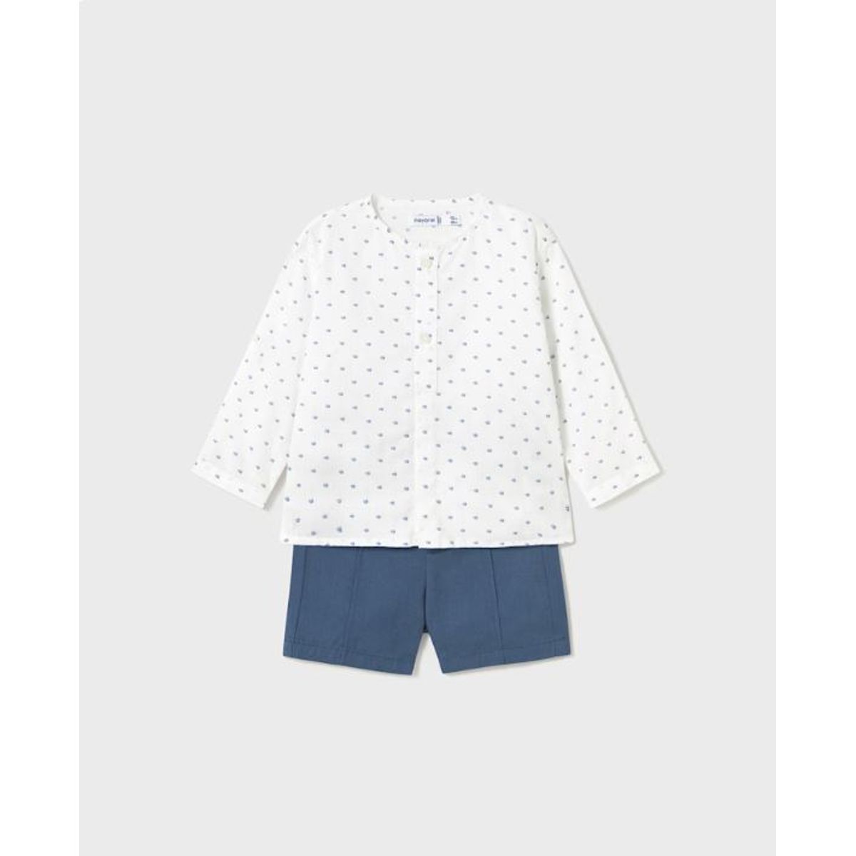 MAYORAL - Conjunto Bermuda y camisa estampada bebe niño