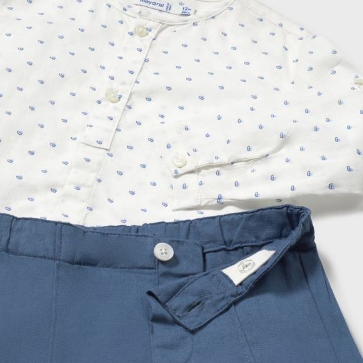 MAYORAL - Conjunto Bermuda y camisa estampada bebe niño