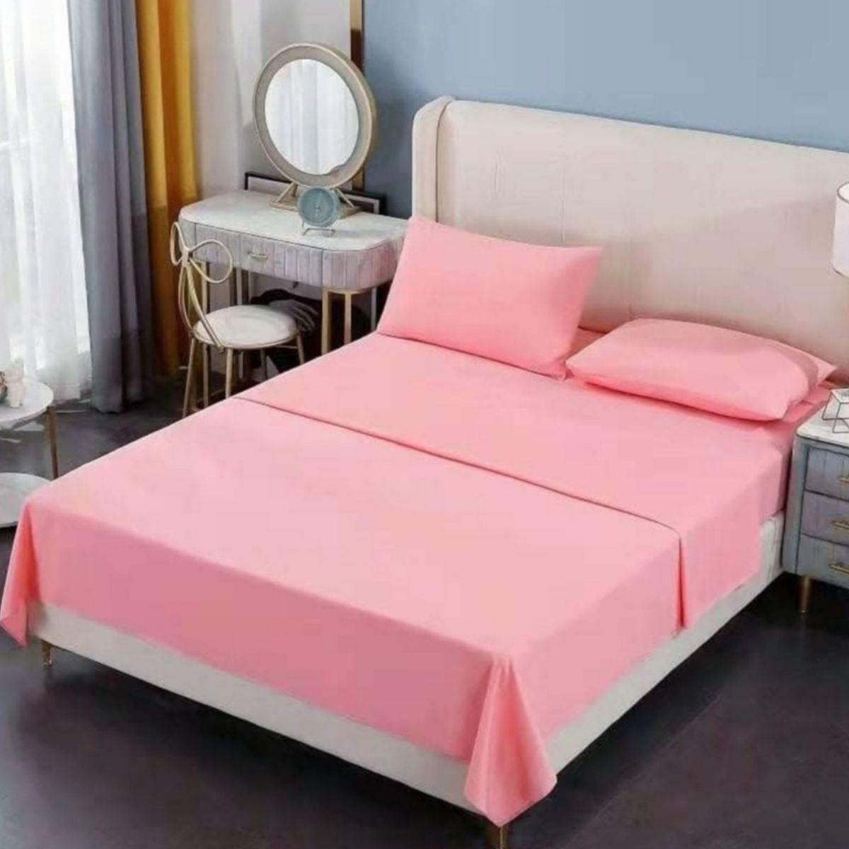 GENERICO - Juego de Sabana de 1.5 Plaza, 800 hilos