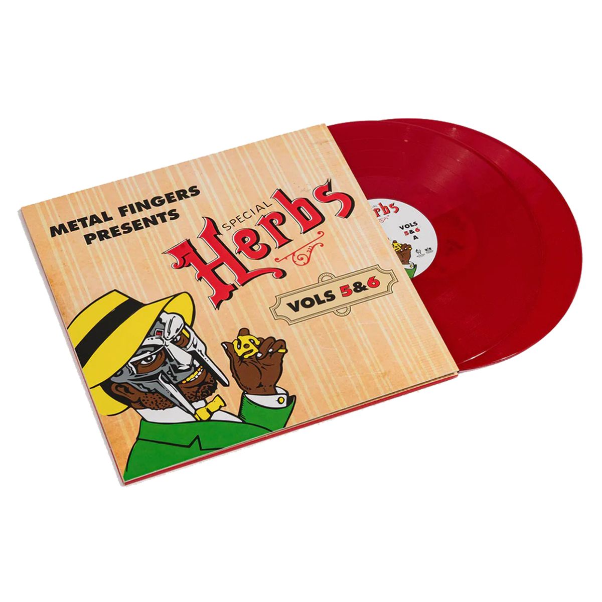 GENERICO - Metal Fingers -Special Herbs Vols 5&6- Vinilo Doble - Apple Red