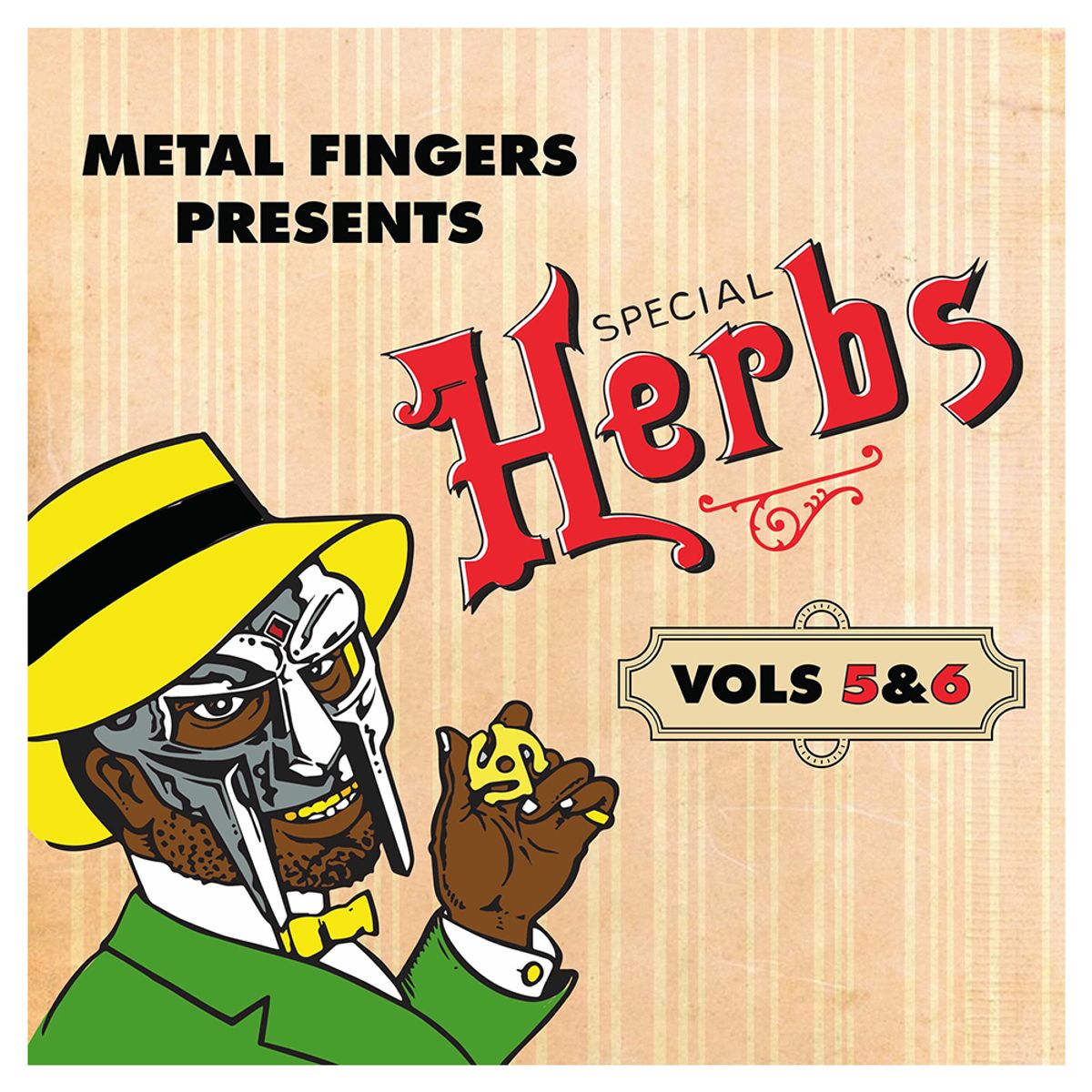 GENERICO - Metal Fingers -Special Herbs Vols 5&6- Vinilo Doble - Apple Red