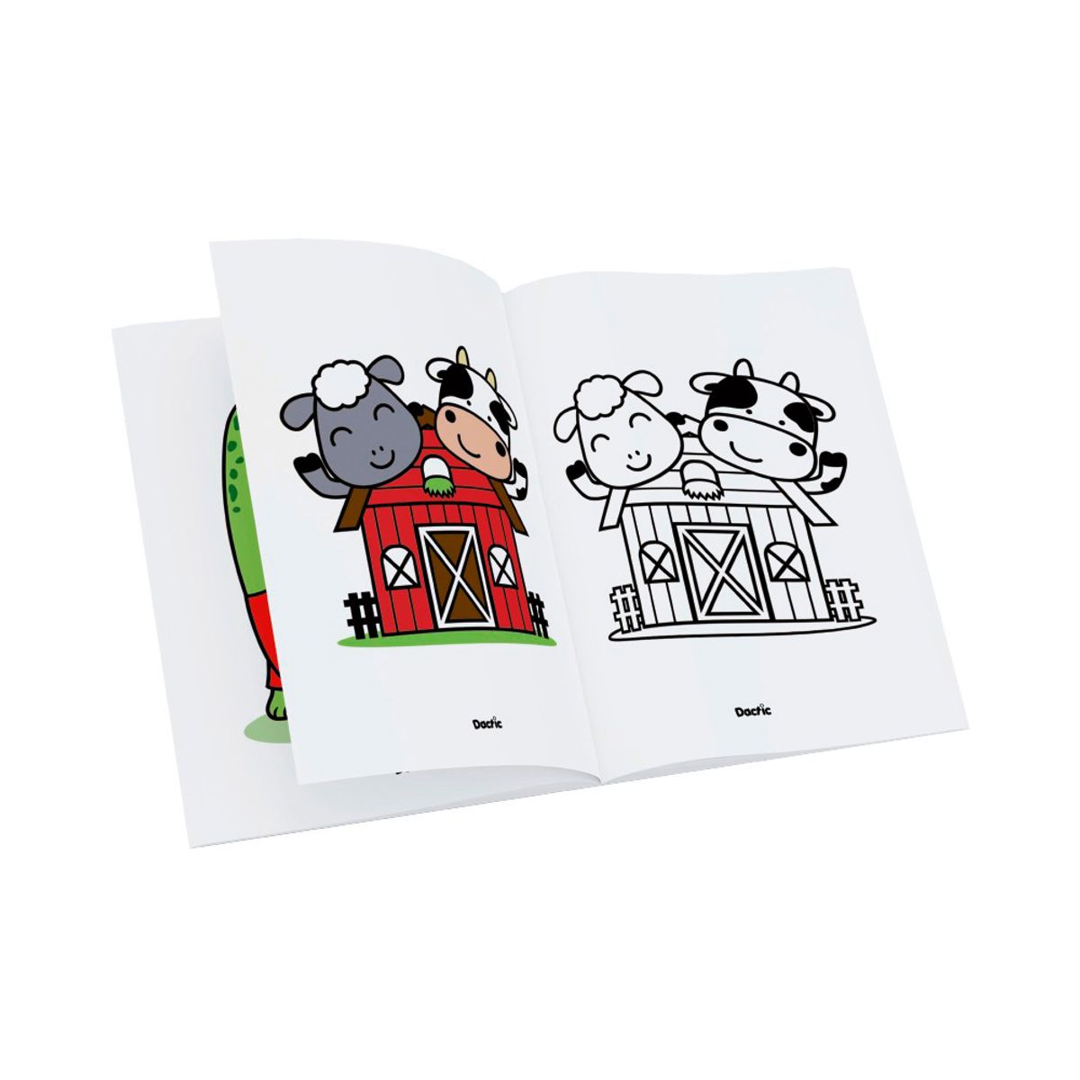 DACTIC - Libro Calcar y Colorear 24 Diseños Dactic