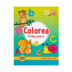 DACTIC - Libro Colorear Aprendo ABC 50 Diseños