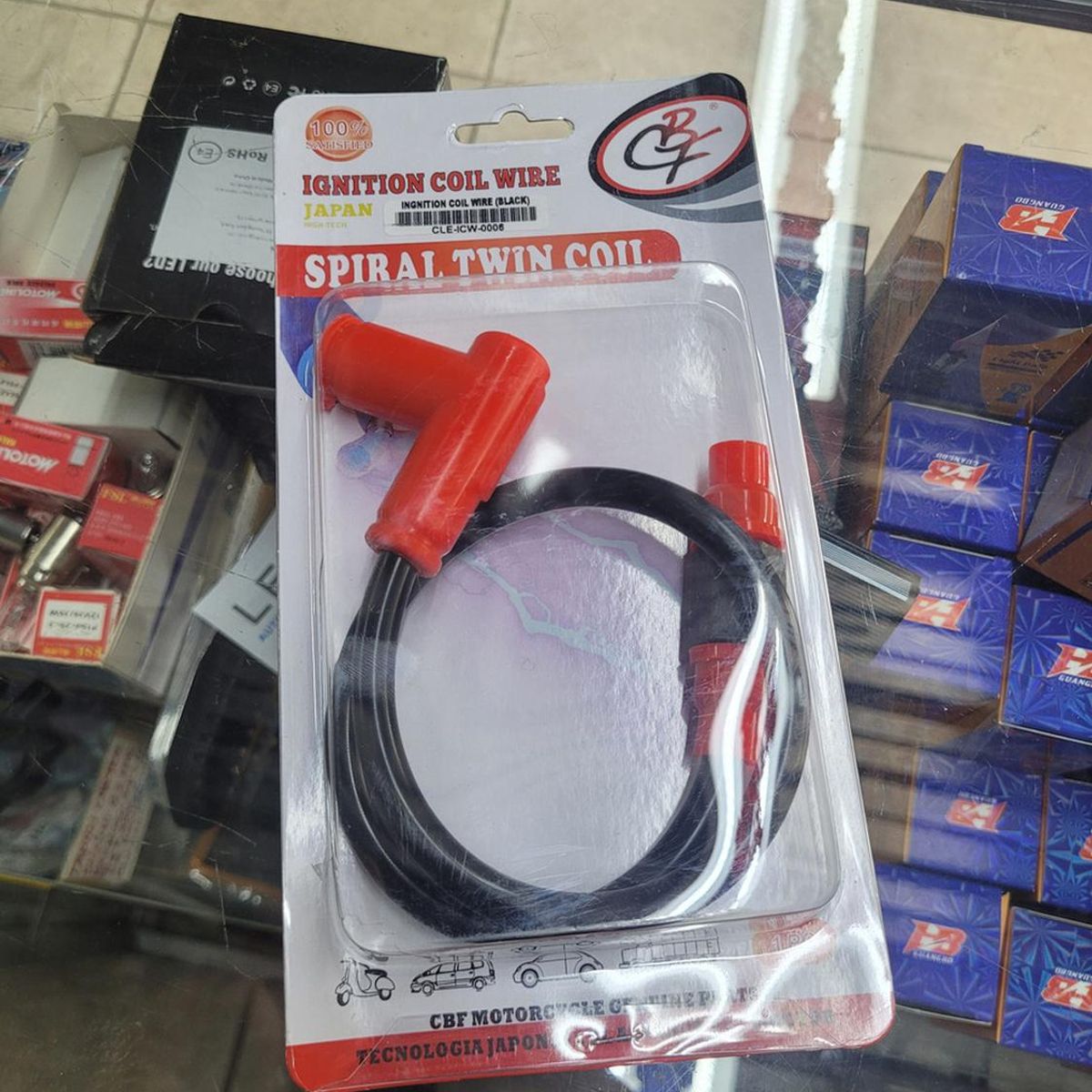 GENERICO - Cable O Capuchon De Bujia Para Moto Universal