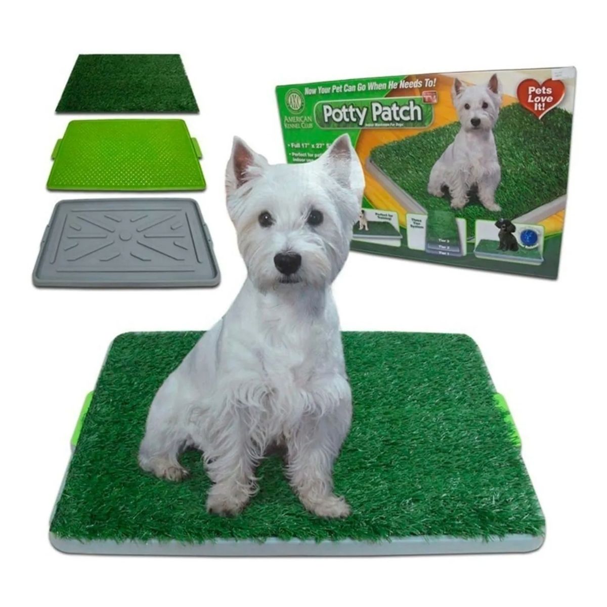 GENERICO - Baño Sanitario para Perro Potty Patch Grande