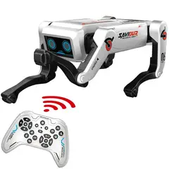 AI - Perro Robot Inteligente RC Programable con Luz Música