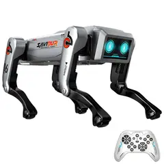 AI - Perro Robot Inteligente RC Programable con Luz y Música