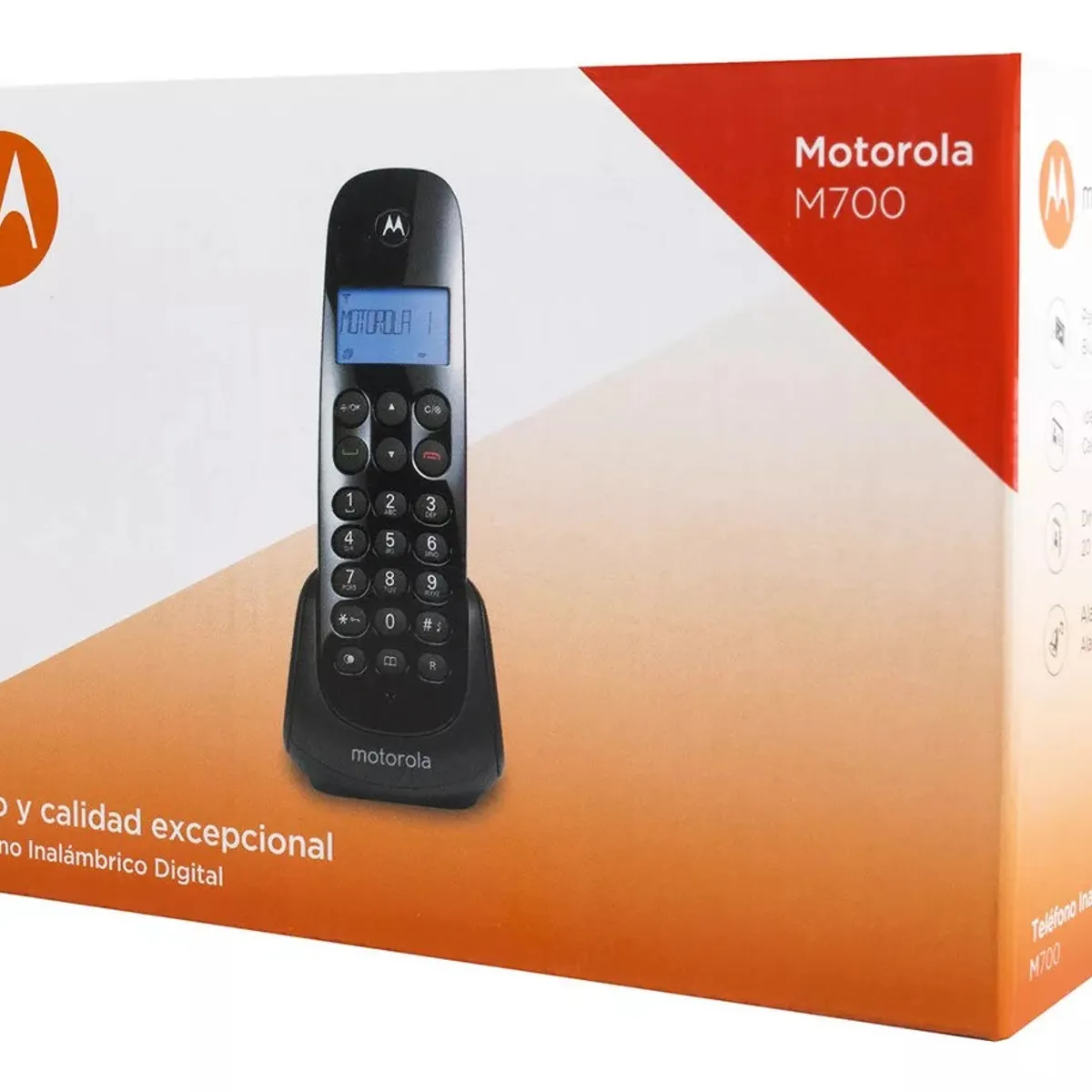 MOTOROLA - Teléfono Inalámbrico Motorola M700 Negro