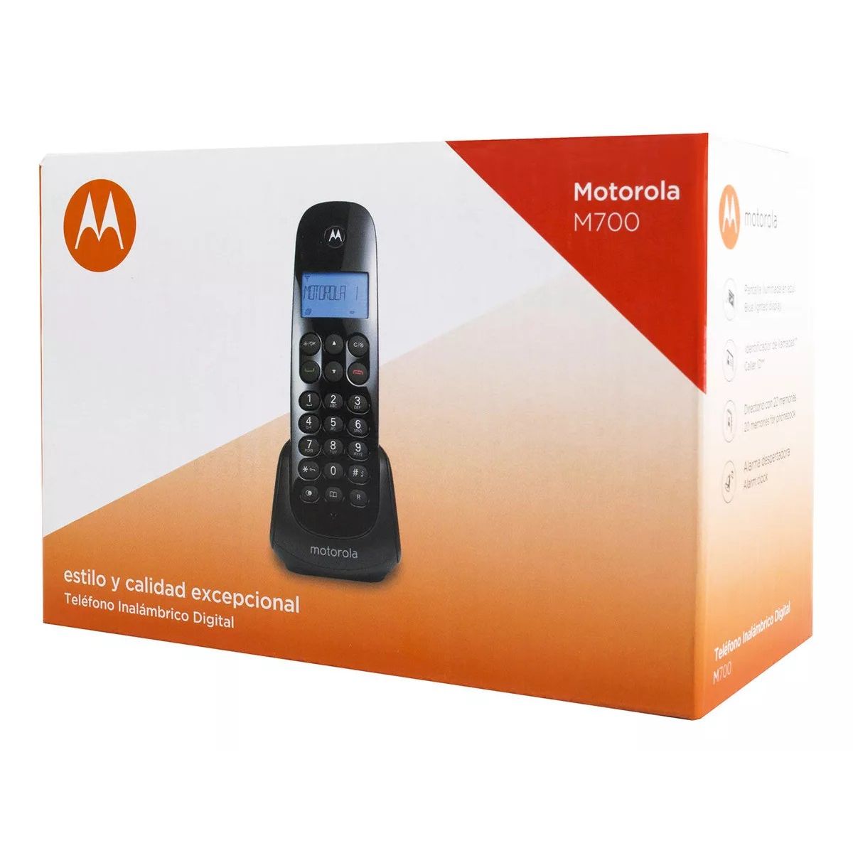 MOTOROLA - Teléfono Inalámbrico Motorola M700 Negro