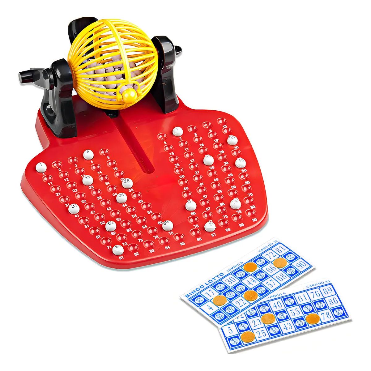 GENERICO - Juego De Mesa Bingo Lotto 90 Números 48 Cartones