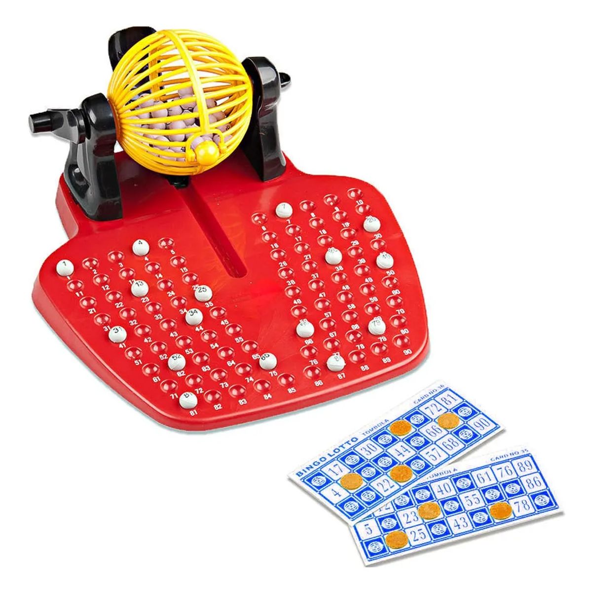 GENERICO - Juego De Mesa Bingo Lotto 90 Números 48 Cartones