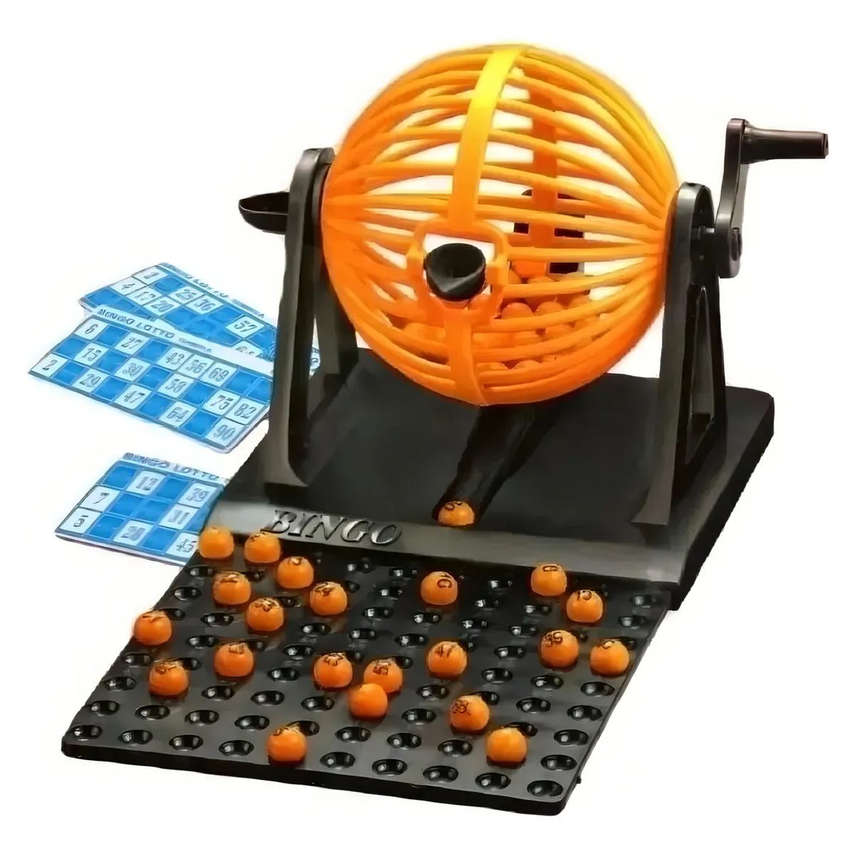 GENERICO - Bingo Lotto Tombola 12 Cartones 90 Numeros Bingo Familiar