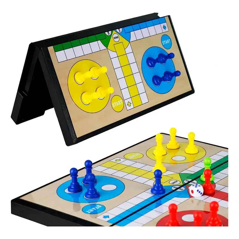 GENERICO - Ludo Magnetico Juego Mesa Clásico Educativo Tablero