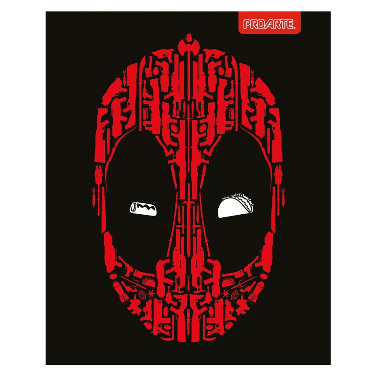 PROARTE - Cuaderno universitario unitario 100 hojas