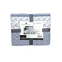 Cubrecama Quilt Básico Estampado Ultrasónico 1.5 plaza