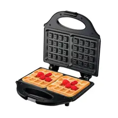 GENERICO - Waffler maker Maquina Wafflera doble Postres Antiadherente
