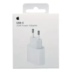 APPLE - Cargador 20W iPhone - Carga Rapida y Eficiente